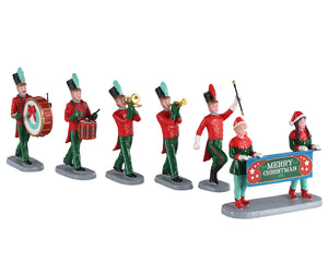 Lemax Village Collection CHRISTMAS ON PARADE, SET OF 6 #03515