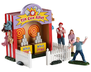 Lemax Village Collection TIN CAN ALLEY, SET OF 7 #93429